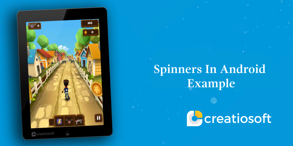 spinner text android