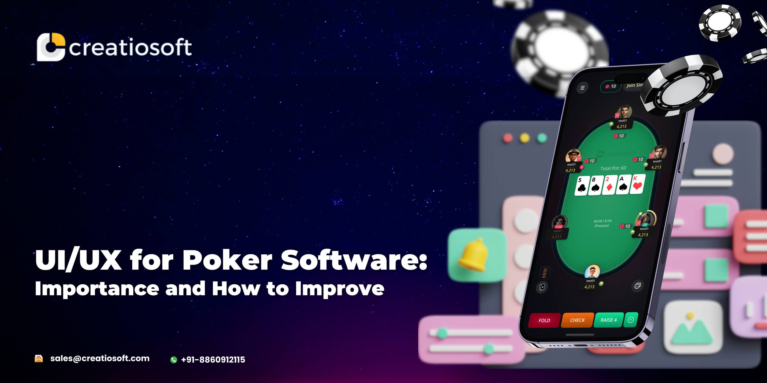 ui/ux for poker software