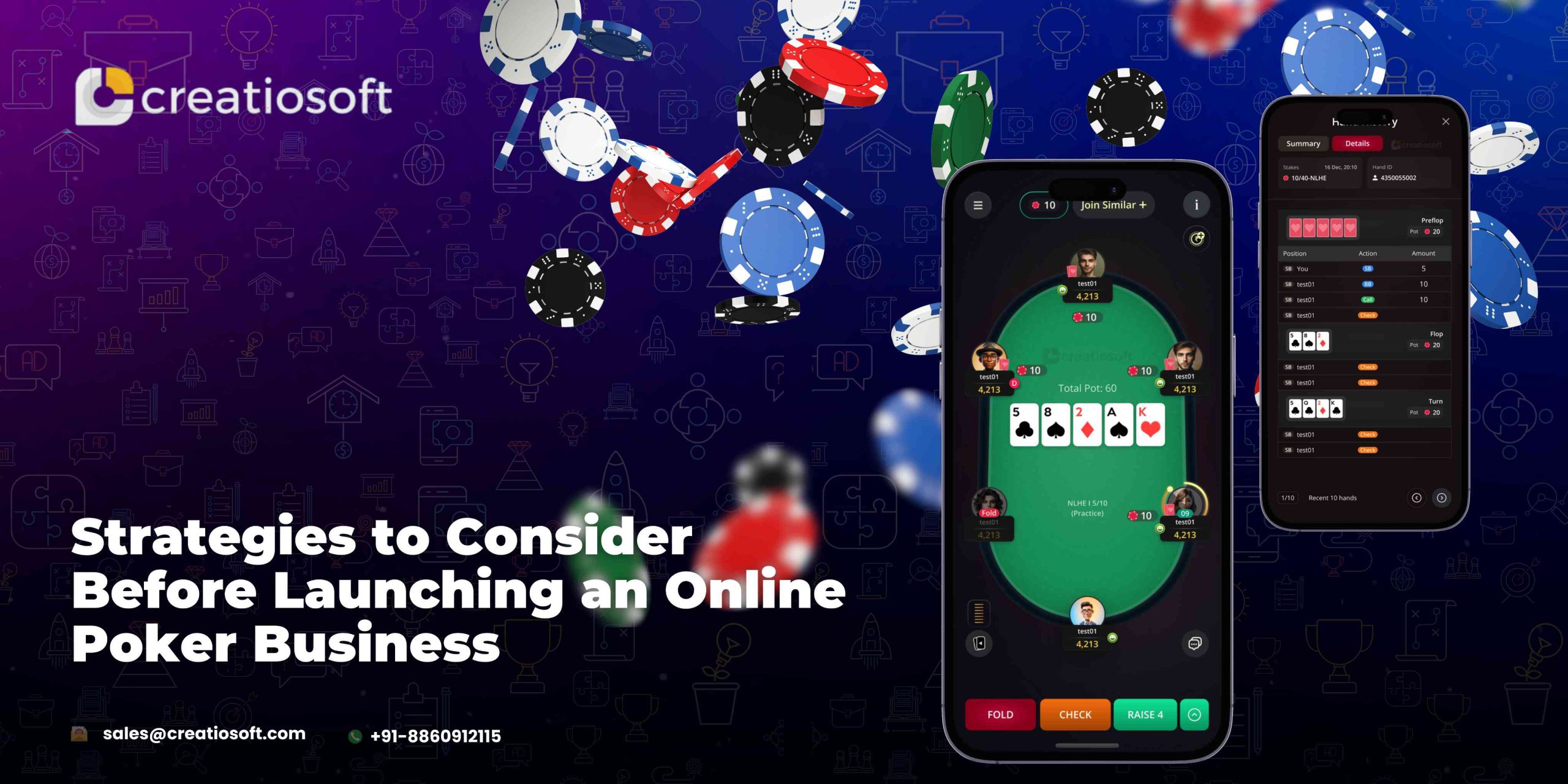 strategies to consider before launching an online poker business