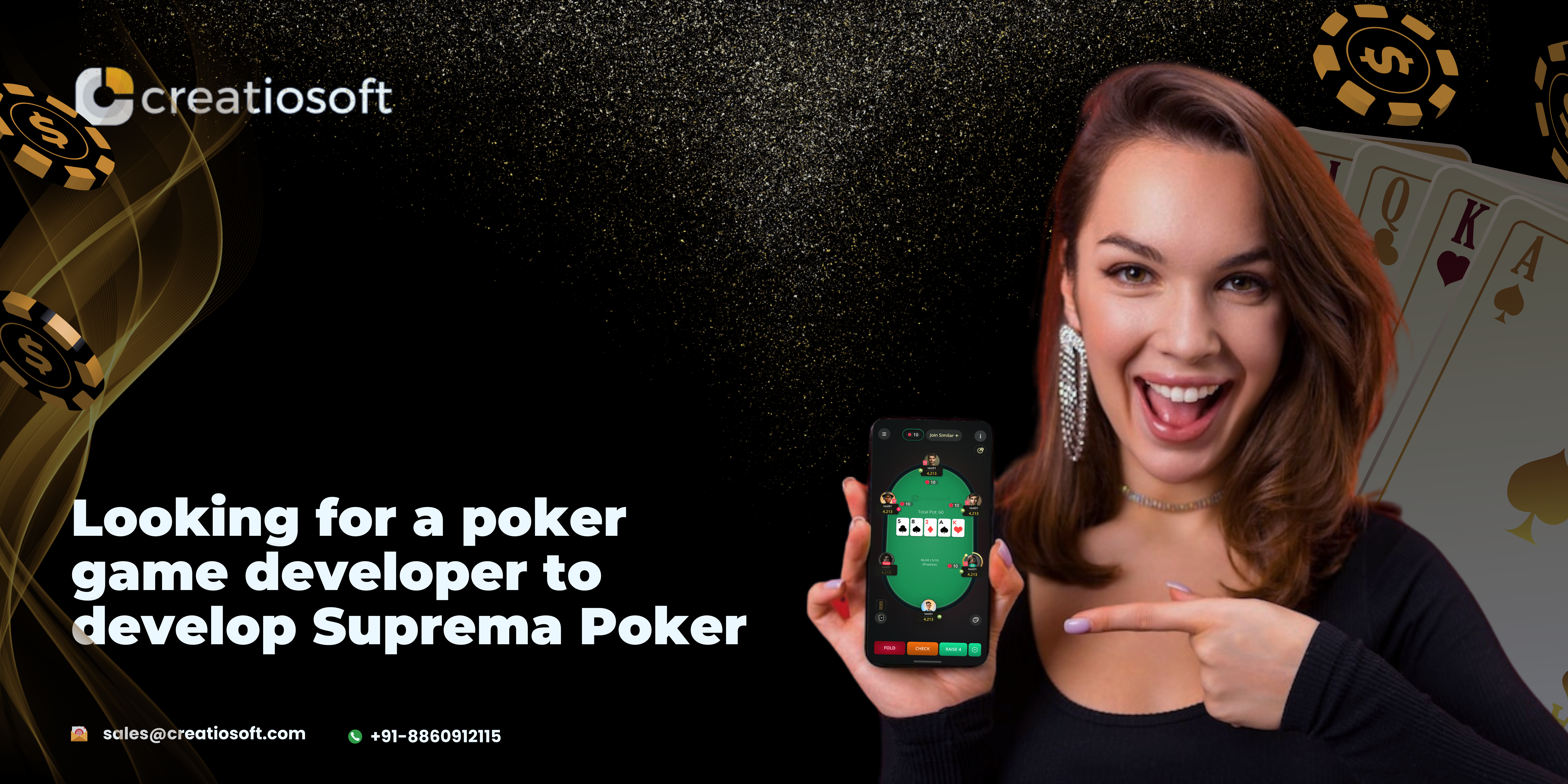 develop your mobile game suprema poker