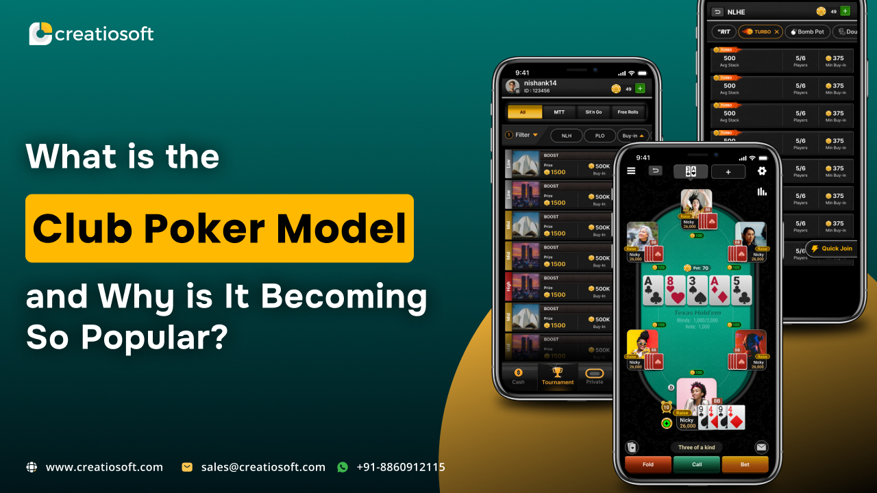 What is the club poker model