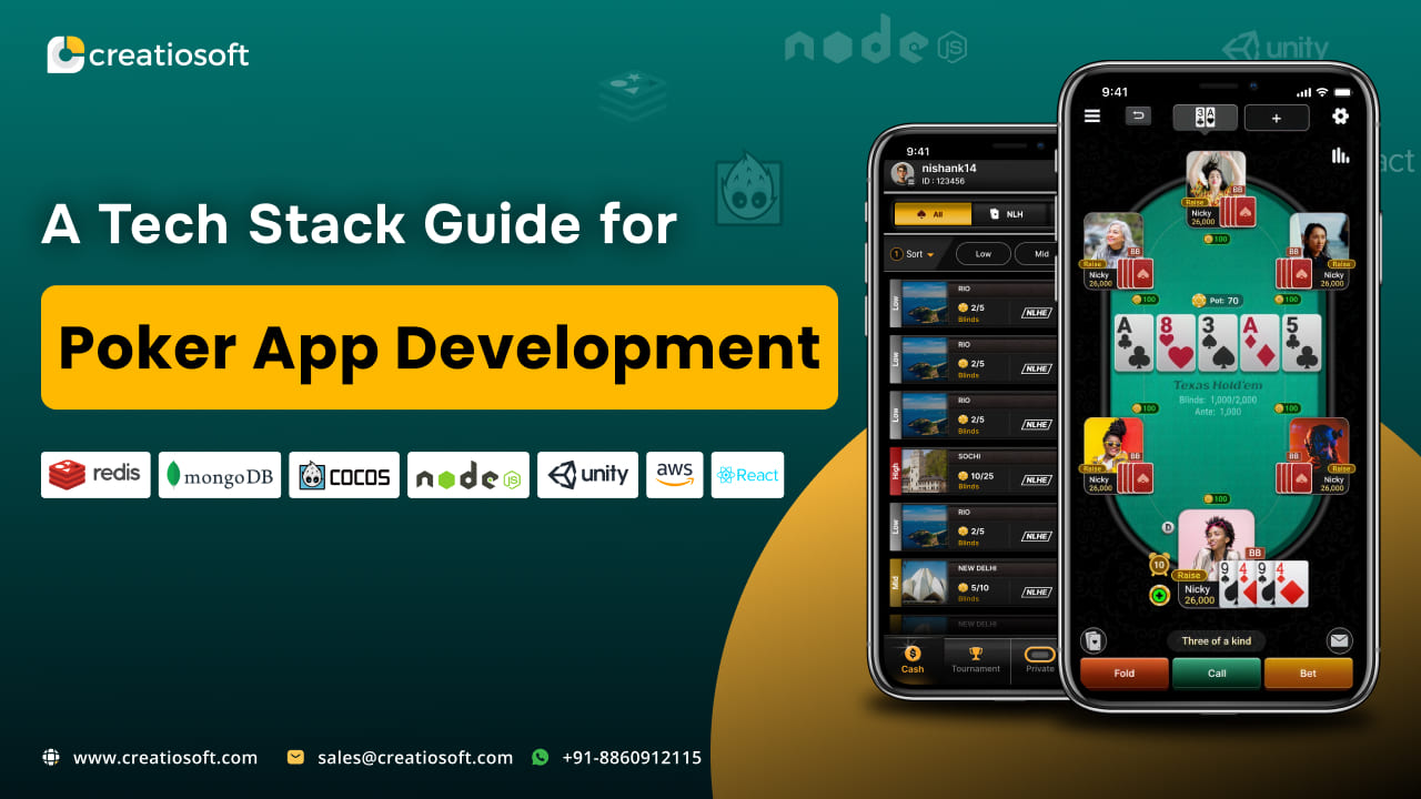 Best Tech Stack for Poker App Development