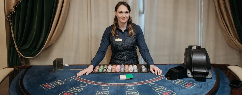 Live dealer casino view